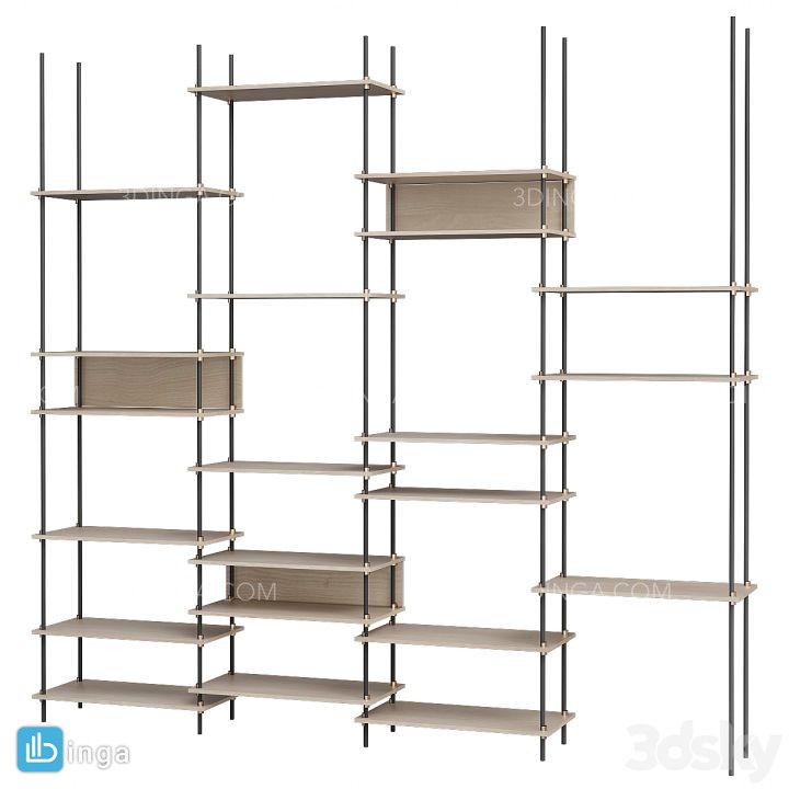 قفسه کتاب مدرن