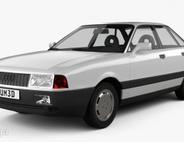 ماشین آئودی مدل 80 B3 سال 1986