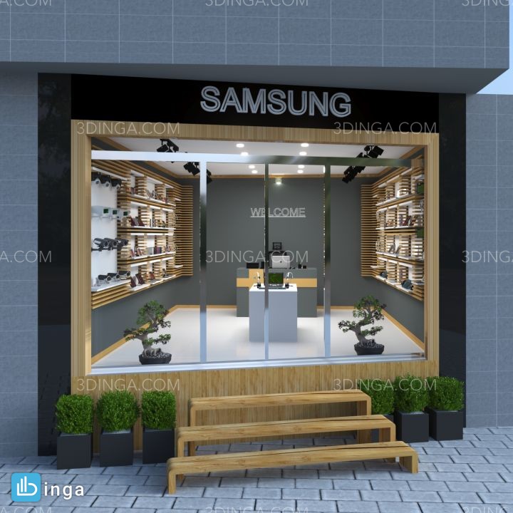 مدل سه بعدی مغاره 3dmax+vray