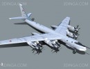 مدل سه بعدی Tupolev Tu-95 MS Bear H
