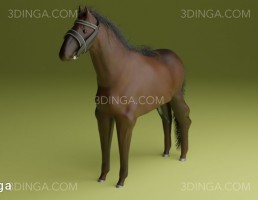 مدل سه بعدی اسب