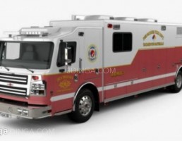 کامیون آتش نشانی Rosenbauer سال 2017
