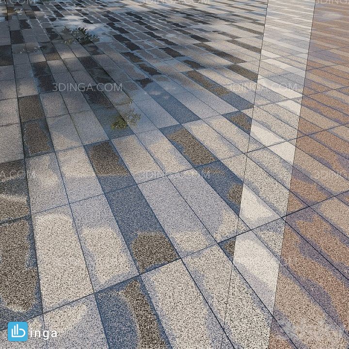 سنگفرش پیاده رو