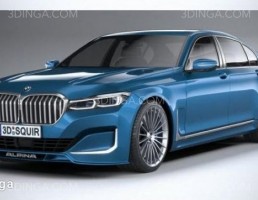 ماشین بی ام و آلپینا B7 سال  2020