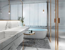 صحنه حمام پست مدرن 8