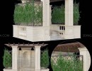 مدل سه بعدی آلاچیق باغ