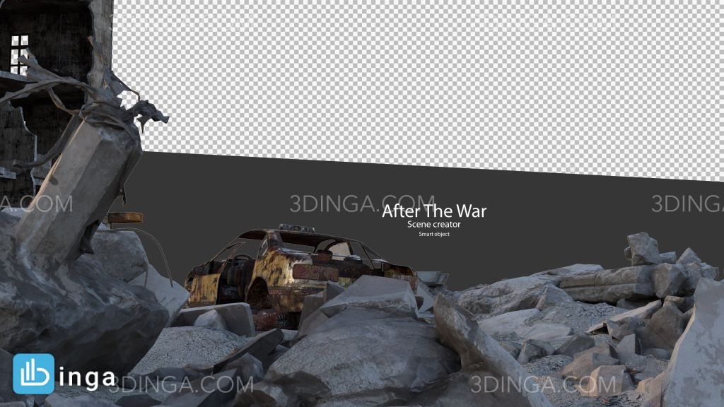 پرسوناژ شهرهای ویران شده پس از جنگ