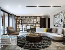 اتاق نشیمن سبک مدرن