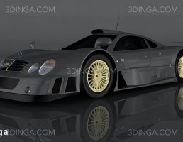 ماشین مرسدس بنز CLK-GTR