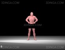 Muscled man Advanced skeleton rig