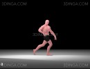 Muscled man Advanced skeleton rig