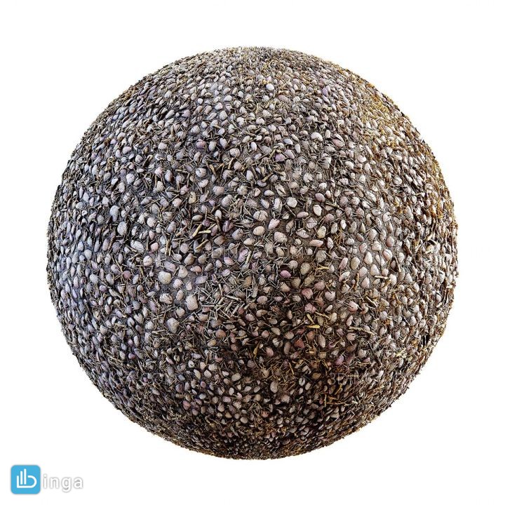 تکسچر پیاده رو با چوب