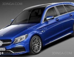 ماشین مرسدس بنز C63 AMG W205 Estate 2015 سال 2015
