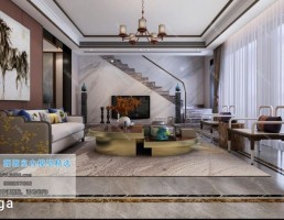 اتاق نشیمن سبک چینی