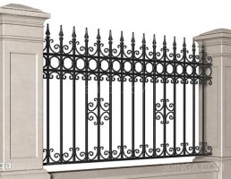 نرده فلزی کلاسیک