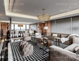 اتاق نشیمن لوکس