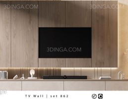 دکور تلویزیون مدرن