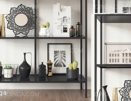 شلف + ست دکوراسیون تزئینی