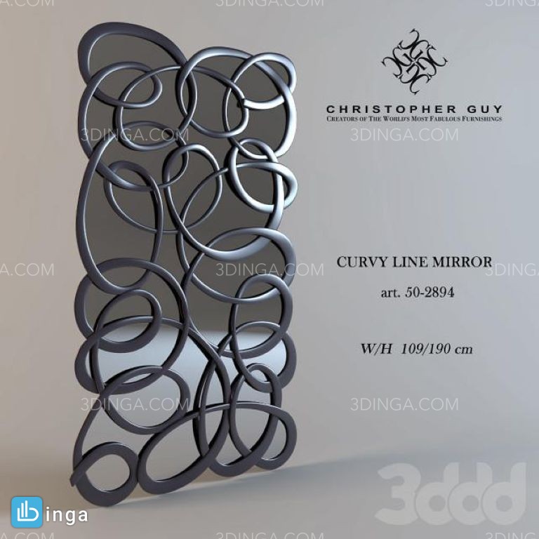 آینه چوبی کلاسیک