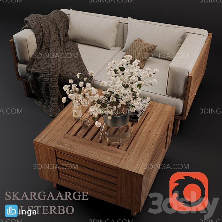 کاناپه و میز قهوه خوری