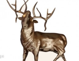 مجسمه گوزن کلاسیک