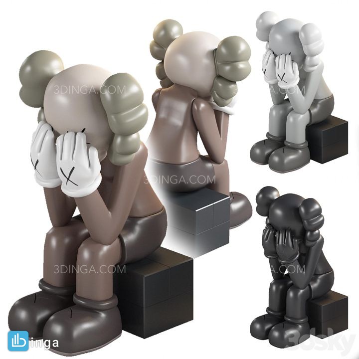 اسباب بازی kaws