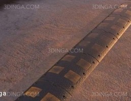 مدل سع بعدی سرعت گیر