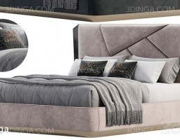 تخت خواب دونفره کلاسیک