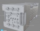 مدل سه بعدی دستگاه رادیویی