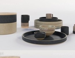 ست ظروف آشپزخانه سبک ژاپنی