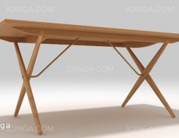 میز غذای چوبی