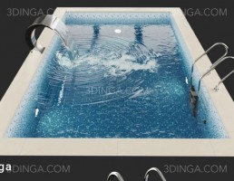 استخر شنا سبک مدرن