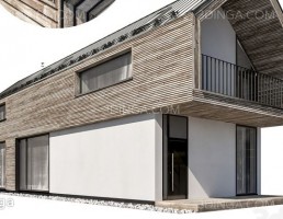 نمای بیرونی خانه مدرن