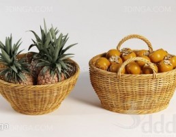 سبد آناناس و ازگیل