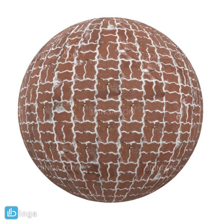 تکسچر پیاده رو با برف