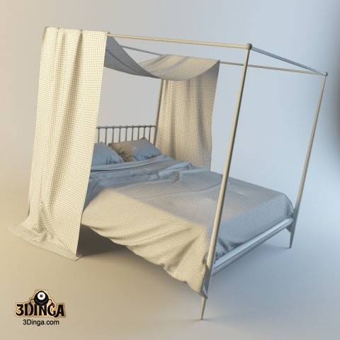تخت خواب سایبان دار
