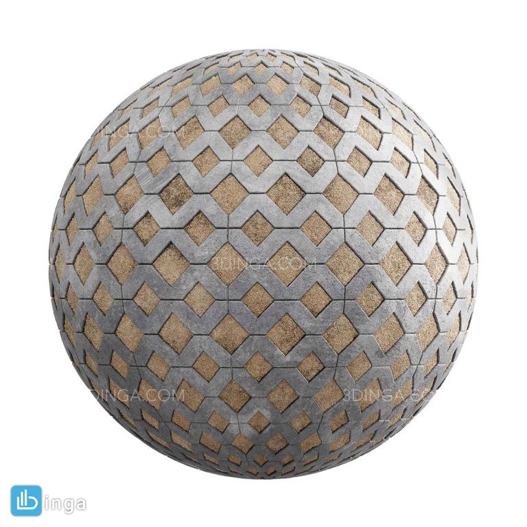 تکسچر سنگفرش پیاده رو