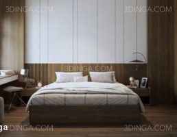 صحنه داخلی اتاق خواب برای اسکچاپ