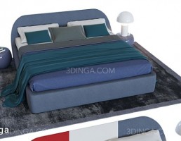 تخت خواب دونفره کلاسیک