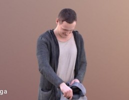 کاراکتر مرد ایستاده