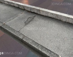 پیاده رو به طول 8 متر