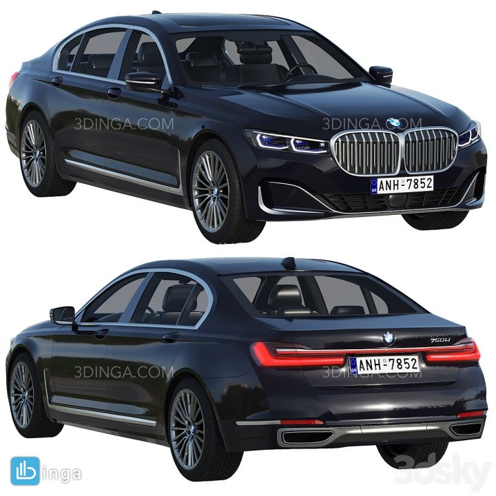 ماشین بی ام و 750Li