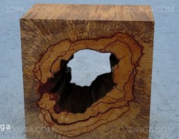 تندیس چوبی تزیینی