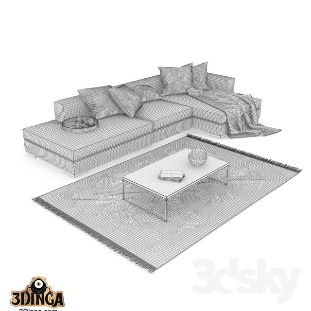 مدل ست مبل و کاناپه راحتی BoConcept