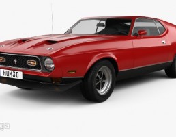 ماشین فورد موستانگ سال 1971