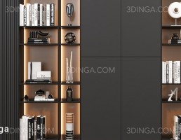 قفسه + ست دکوراسیون تزئینی