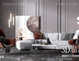 صحنه داخلی اتاق نشیمن