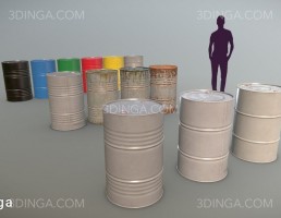 بشکه های باری 200 لیتری