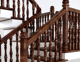 نردبان چوبی سبک کلاسیک