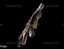 اسلحه ی(Cyberpunk SMG)